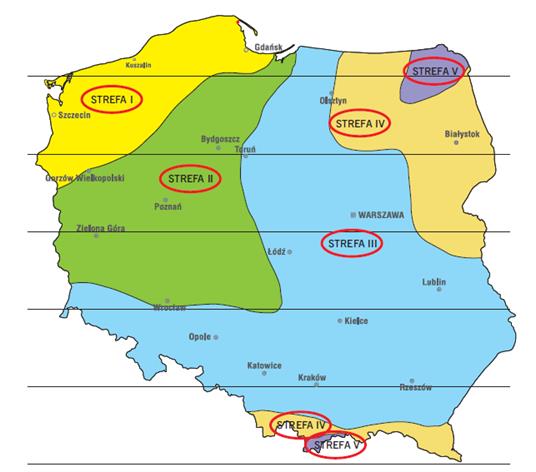 Kraj Porównanie klimatu w krajach UE Sd Porównanie Sd/Sd PL Strefa klimatyczna Polsce Stopniodni Sd PL ilość stacji meteo.