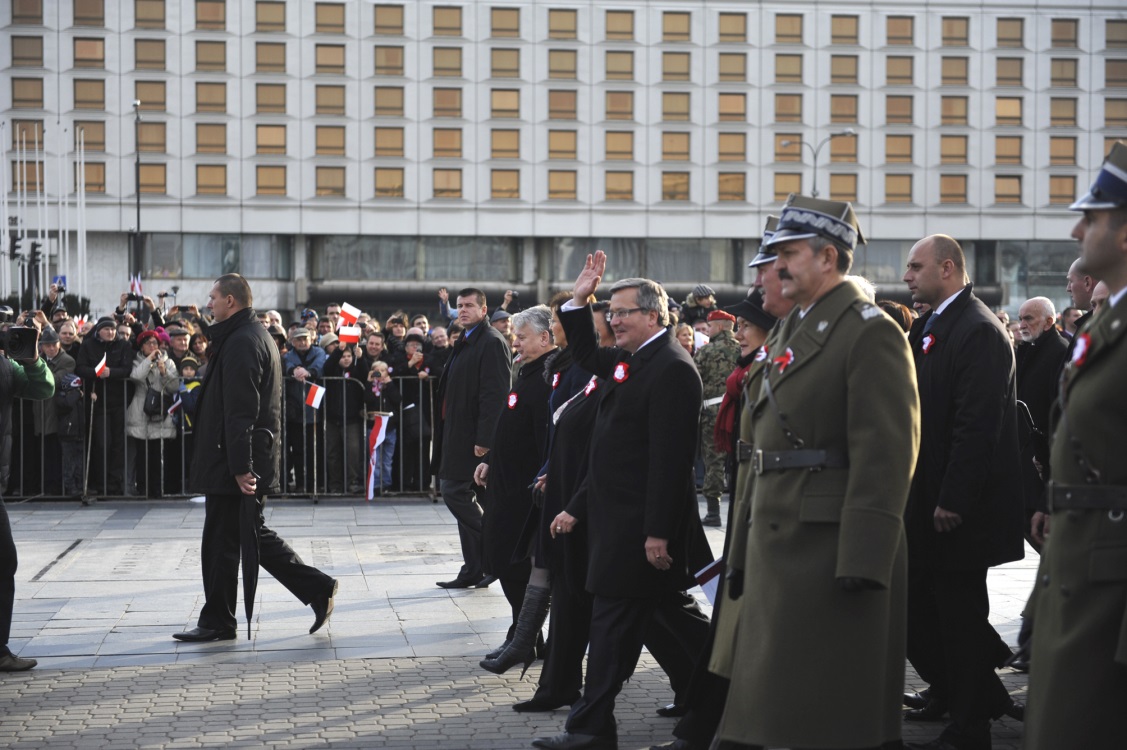 Il. 6. Reprezentacja najwyższych władz państwowych podczas obchodów rocznicy 11 Listopada (fot. K.