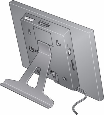 POLSKI Widok z tyłu/z boku 8 1 4 5 1 4 5 6 6 7 2 8 2 7 3 9 3 Elektroniczne ramki P520/P720 Elektroniczna ramka P820 9 1 2 3 4 Przycisk wł./wył.