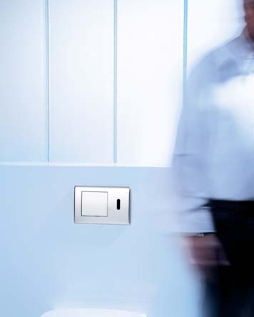TECEplanus - UNIWERSALNA ELEKTRONIKA Uniwersalna elektronika do WC z czujnikiem IR TECEplanus elektronika do WC z czujnikiem podczerwieni bezdotykowe uruchamianie spłukiwania, kompatybilna ze