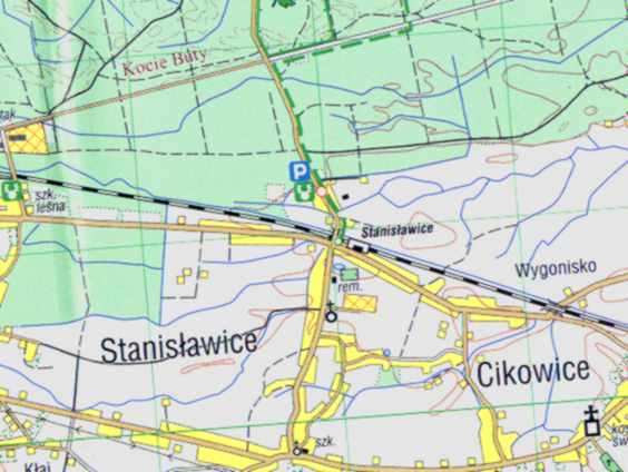 Kraków - Stanisławice Spotkanie na parkingu leśnym w Stanisławicach w sobote, 15.