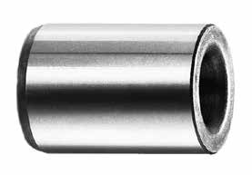 wg ISO 8978 to ISO 8978 Tuleja prowadząca stempel - 5312.. Punch guide bush - 5312... Tuleja hartowana i odpuszczana, ze szlifowanym otworem i powierzchnią zewnętrzną.