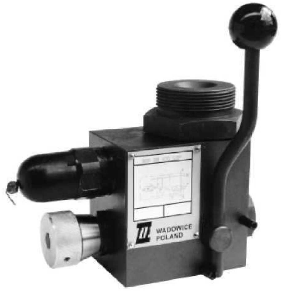 Blk zabezpieczenia i dcinania akumulatra hydrauliczneg typ B20 WN20 d 36 a KR KLOGOW - INSRUKCJ OBSŁUGI WK 491 810 07.