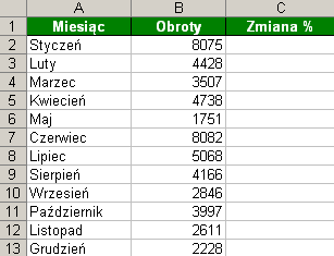 :: Trik 1. Odchylenie procentowe w stosunku do minionego okresu :: Trik 2. Obiekt tekstowy w arkuszu połączony ze źródłem :: Trik 3. Przenoszenie oznaczonych wierszy do innego arkusza :: Trik 4.