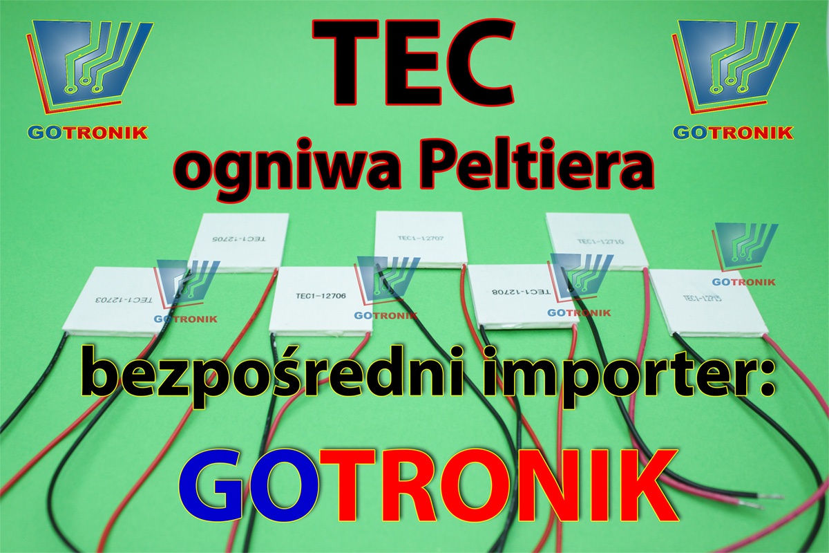 Moduł PELTIERA (inaczej ogniwo Peltiea) jest z budowane z 2 badzo cieńkich płytek półpzewodnowych. Pzepływ pądu powoduje że z jednej sty płytka się nagzewa, a z dugiej jest chłodza.