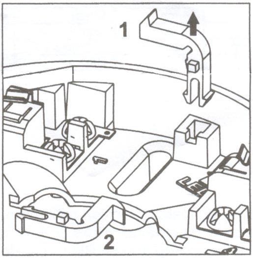 3. Instrukcja montażu Kilka uwag odnośnie wyboru miejsca mocowania czujki: W typowych zastosowaniach domowych co najmniej jeden detektor powinien być zamocowany na każdym piętrze, zwykle w centralnym