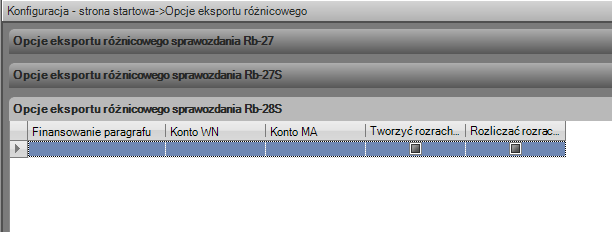 Otwarcie roku 2016 krok 12 ( eksport różnicowy) Jeśli w roku 2016 chcemy wykonywać eksport różnicowy sprawozdań jednostkowych musimy skonfigurować opcje eksportu różnicowego ( zarówno w organie jak i