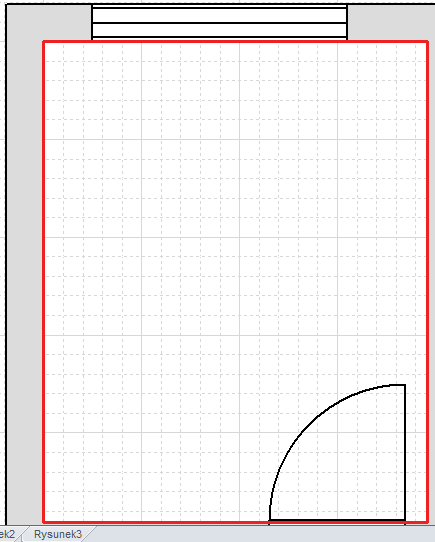 Podręcznik C.4.2. WSTAWIANIE GNIAZDEK ELEKTRYCZNYCH Użytkownik może wstawić na plan gniazdka elektryczne. Sprawdzić parametry siatki we właściwościach rysunku.