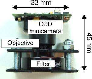 The setup for spectroscopic