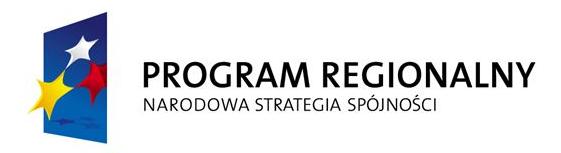 Województwo Zachodniopomorskie UNIA EUROPEJSKA Europejski Fundusz Rozwoju Regionalnego - projekt - Umowa Nr 081/EI/.../2010 zawarta w dniu.
