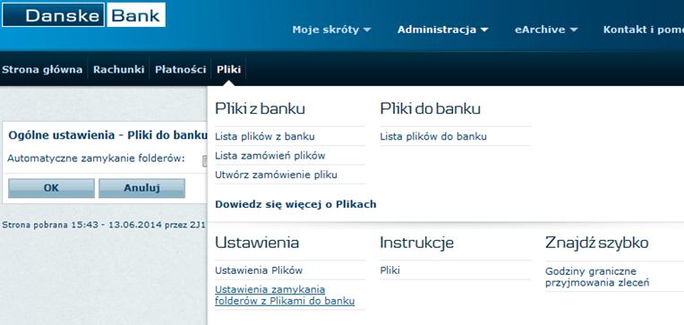 Automatyczne zamykanie folderów. Jeżeli chcesz uniknąć konieczności zamykania folderów, możesz ustawić aby folder zamykany był automatycznie.