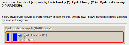 39 Po ukończeniu operacji Twój komputer zostanie automatycznie uruchomiony ponownie w trybie Windows, gdzie widoczna będzie utworzona partycja NTFS.