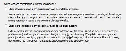 51 Windows Vista + Windows XP Przypuśćmy, że posiadasz system Windows Vista otrzymany przy zakupie nowego komputera.