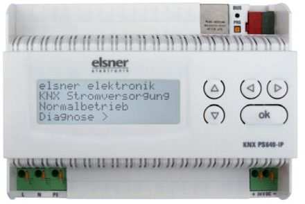 Złącze komunikacyjne USB/LAN Zainstalowane w rozdzielni pozwala serwisowi firmy wykonawczej programować system bezpośrednio z pomieszczenia rozdzielni głównej.