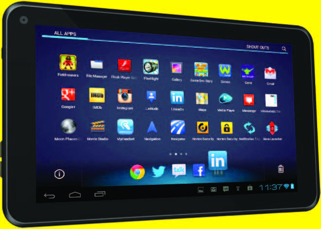 PŁACIMY ZA KAŻDE 1000 zł WYDANE NA RATY 100 zł 7 1493 7 2, 4 TABLET Procesor ARM Cortex A8 1 GHz Tablet PMP3670 Procesor ARM Cortex A8 1 GHz System operacyjny Android 4.1 WiFi 802.