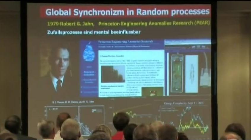 Rosyjski uczony Simon Shnoll badał synchroniczne wibracje protonów na duże odległości.
