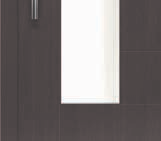 SOTERA ALUMINIUM DREWNO ALUMINIUM SOTERA 90 mm Bazaltowoszary (RAL 7012) Bazaltowoszary (RAL 7012) Od zewnątrz: frezowania; możliwość zastosowania intarsji jednostronnej P-10, dł.