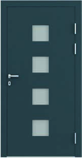 ARGEA ALUMINIUM ALUMINIUM ARGEA 90 mm Bazaltowoszary (RAL 7012) Bazaltowoszary (RAL 7012) Od zewnątrz: