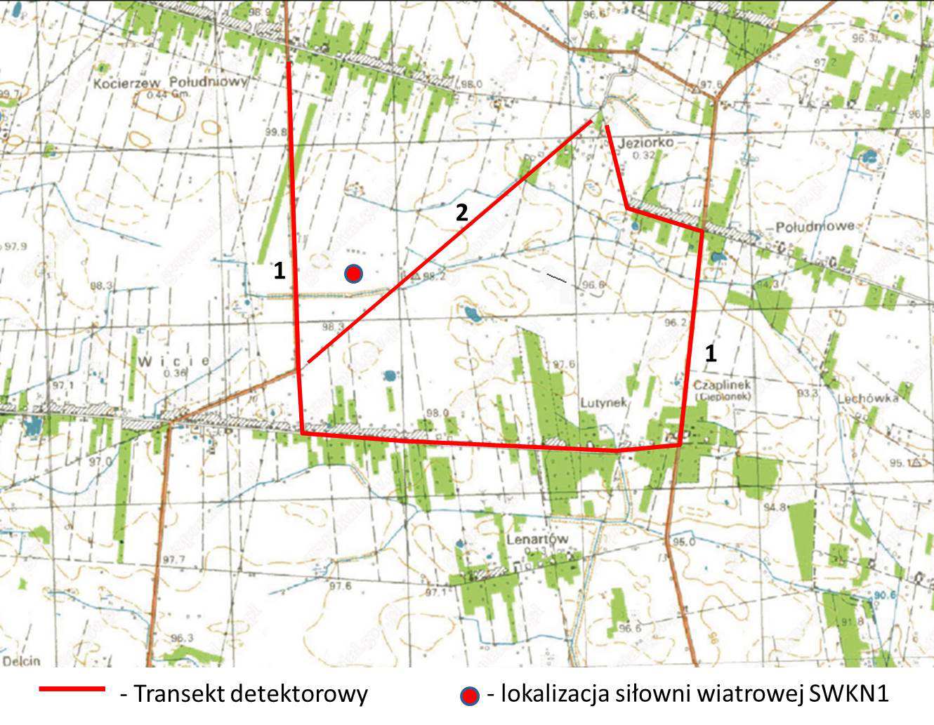 frequency division firm: LunaBat oraz Pettersson D 230, dźwięki nagrywane były na dyktafon cyfrowy ZOOM H2 oraz netbook firmy HP. Nagrane materiały zostały poddane analizie programem BatScan v9.