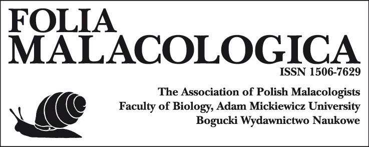 ŚLIMAKURIER nieregularnik Stowarzyszenia Malakologów Polskich SNAILCOURIER irregular newsletter of the Association of Polish Malacologists samozwańczy redaktor i główny, póki co, pisarz (też