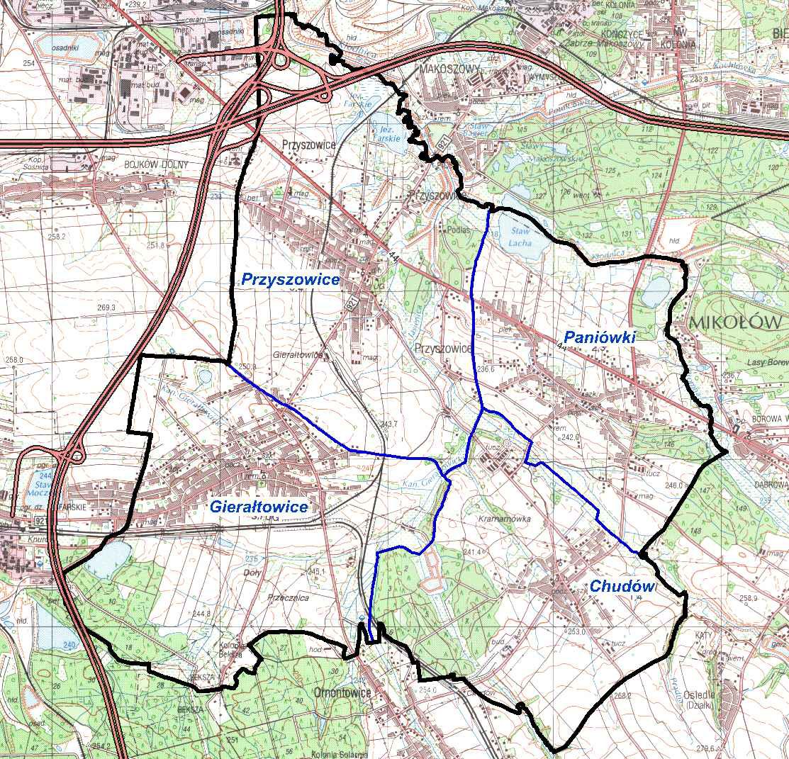 Część A: Uwarunkowania zagospodarowania przestrzennego III. Stan zagospodarowania i przeznaczenia terenów III. STAN ZAGOSPODAROWANIA I PRZEZNACZENIA TERENÓW 1.