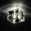 Sufitowa oprawa ozdobna Decorative ceiling light fixture Светильник потолочный декоративный PATIA JC G4 Ø50 Ø70 65 min 60 Ø93 PATIA CTX-DS PATIA CTX-DS 08661 max chrom/transparentny obudowa: blacha