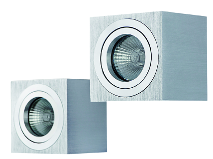 JDR DUCE AL Sufitowa oprawa punktowa Ceiling spotlight fixture Светильник потолочный точечный GU10 25 O modern DE SI GN 82 80 80 DUCE AL-DTL50 2-240V~ max 50 3