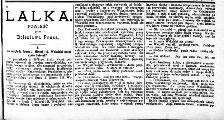 Podstawowe informacje Powieść