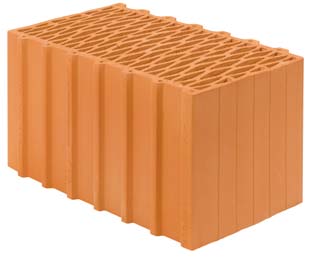 System Porotherm P+W Pustaki ścienne Porotherm 44 P+W be be Porotherm 44 P+W Wsp.