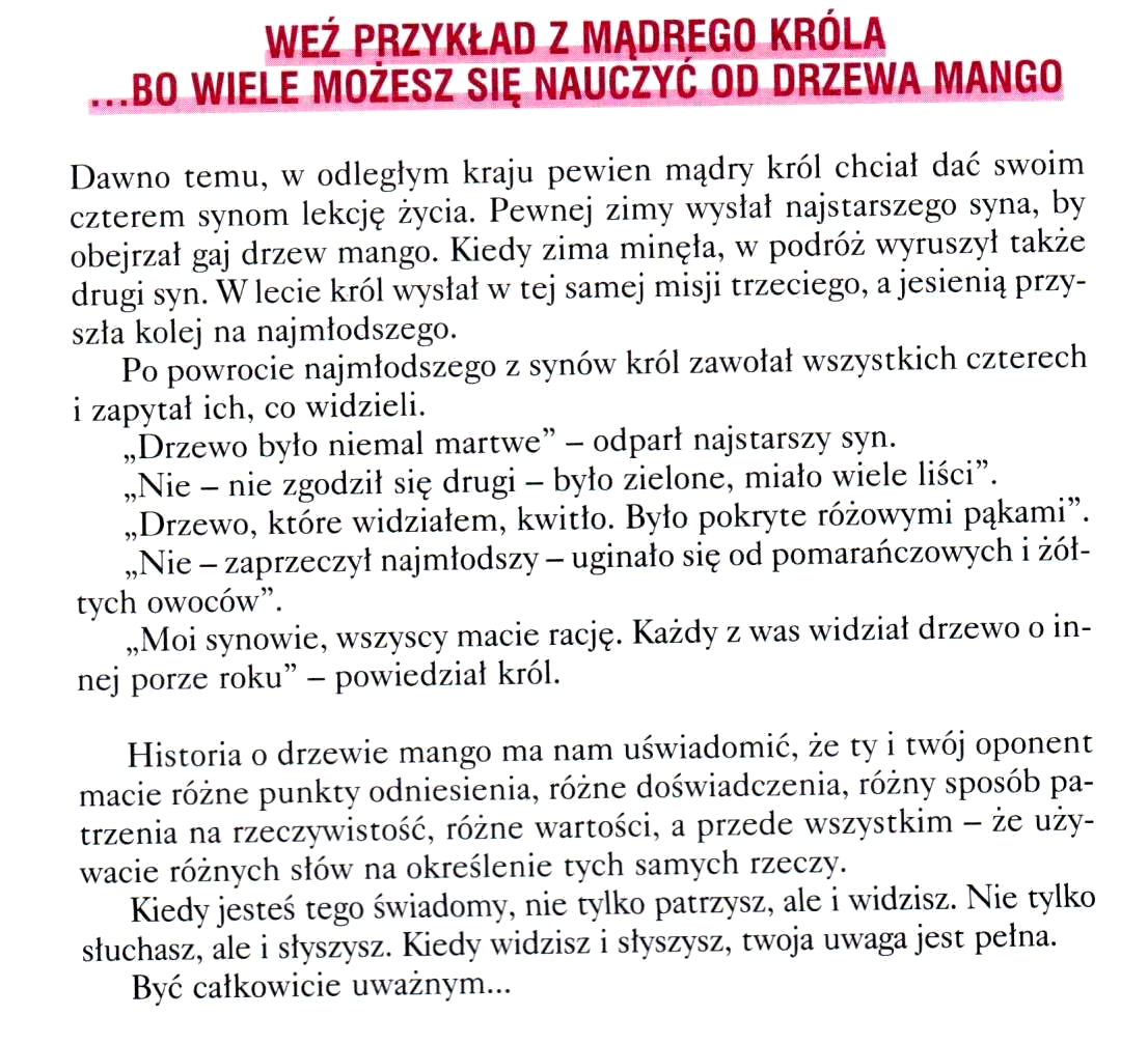 Doskonalenie innych wymaga siły. Doskonalenie siebie wymaga mocy Tao Te Ching Zapraszamy do lektury publikacji z naszych biblioteczek.