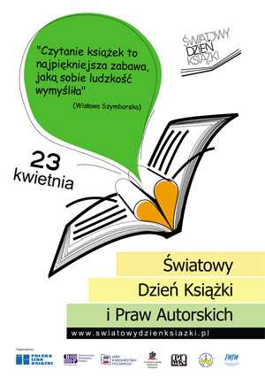 święto organizowane przez UNESCO w celu promocji czytelnictwa, edytorstwa i ochrony własności intelektualnej za pomocą praw autorskich. Dzień ten po raz pierwszy obchodzono w 1995 roku.