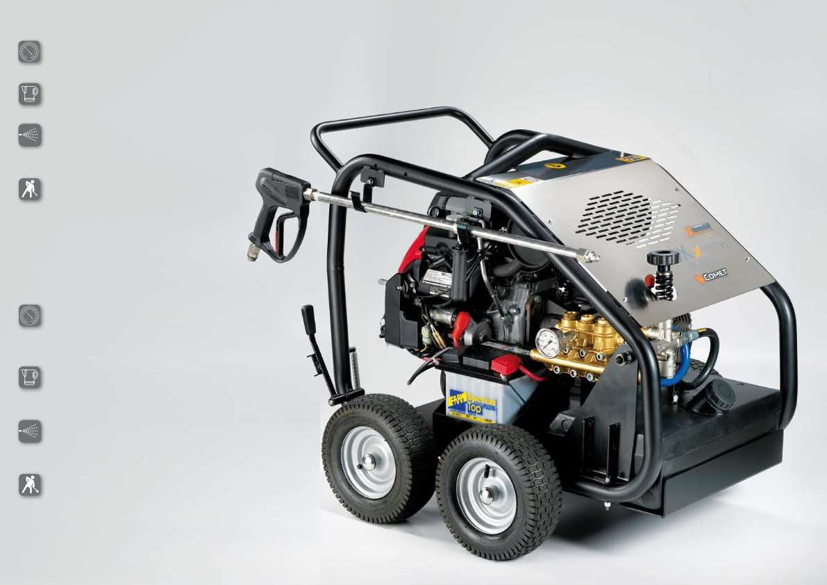 HYDRODYNAMIC UNITS HIGH PRESSURE FDX Xtreme are high-pressure hydrodynamic units designed to cater to all hydrodynamic maintenance requirements, especially where the superior performance associated