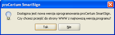 Po wybraniu jej kursorem myszy pokażą się 3 opcje: Podpisz po wybraniu tej opcji uruchomiona zostanie aplikacja procertum SmartSign z wybraną zakładką Podpisywanie, a zaznaczony plik zostanie