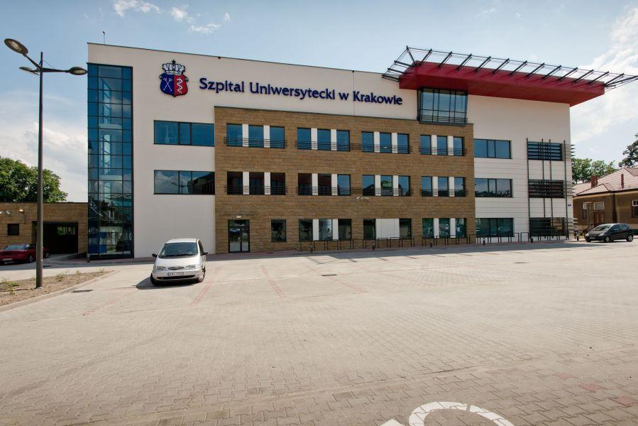 Centrum Urazowe Medycyny Ratunkowej i Katastrof w Szpitalu Uniwersyteckim w Krakowie jedyny taki ośrodek w Małopolsce Supernowoczesny blok operacyjny z 6 salami, najnowszej generacji komory