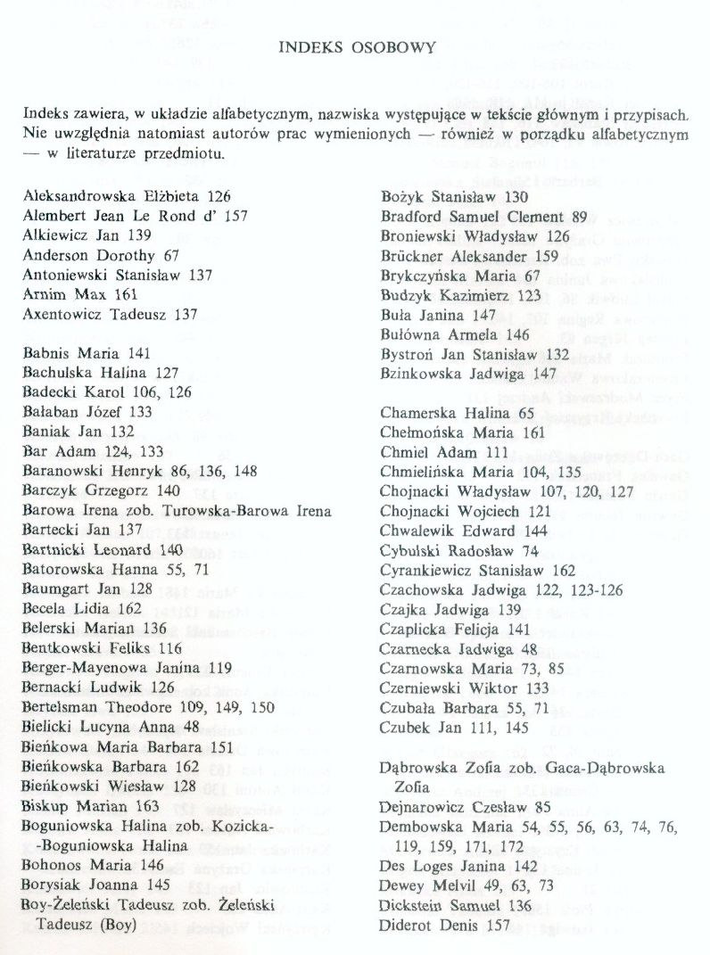 B. Sordylowa: Z problematyki