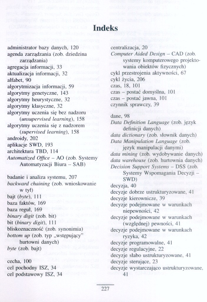 W. Flakiewicz: Systemy