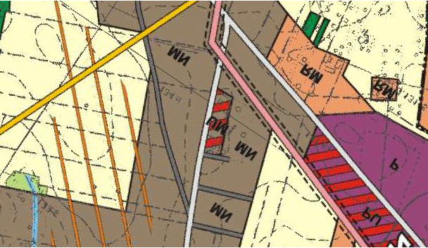 Dziennik Urzędowy Województwa Mazowieckiego 9 Poz. 4578 SKALA 1:1 000 0 5 10 20 30 40 50 m MIEJSCOWY PLAN ZAGOSPODAROWANIA PRZESTRZENNEGO DLA DZIAŁKI NR EW. 303 ORAZ CZĘŚCI DZIAŁEK NR EW.