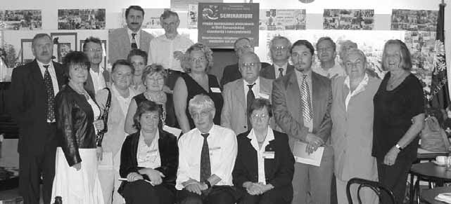Sopot 1997, Rada Polonii Świata z przedstawicielkami Polaków z Łotwy i Ukrainy Sopot 1997, Rada Polonii Świata. Jolanta Halkiewicz i Roman Koba - Kongres Polaków w Szwecji z min.