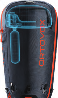 REDUCED TO PROTECTION ASCENT 30 AVABAG Nowy system AVAGAB charakteryzuje się niezwykle NISKĄ WAGĄ oraz NIEWIELKIMI rozmiarami, jednocześnie zwiększając bezpieczeństwo nawet w najtrudniejszych