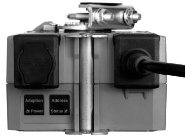 SF24A- 24 V AC/DC, 20 Nm, komunikacja poprzez szynę Funkcje siłowników przy specjalnych wartościach parametrów Przestawianie napięciem 24 V AC oraz ograniczenie z zestykami przekaźnika a b c d e (0.