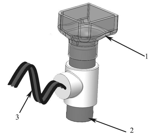 Kolektor autonomicznego aparatu... Poziom mleka w komorach jest mierzony przez czujniki poziomu umieszczone niezależnie w każdej komorze.