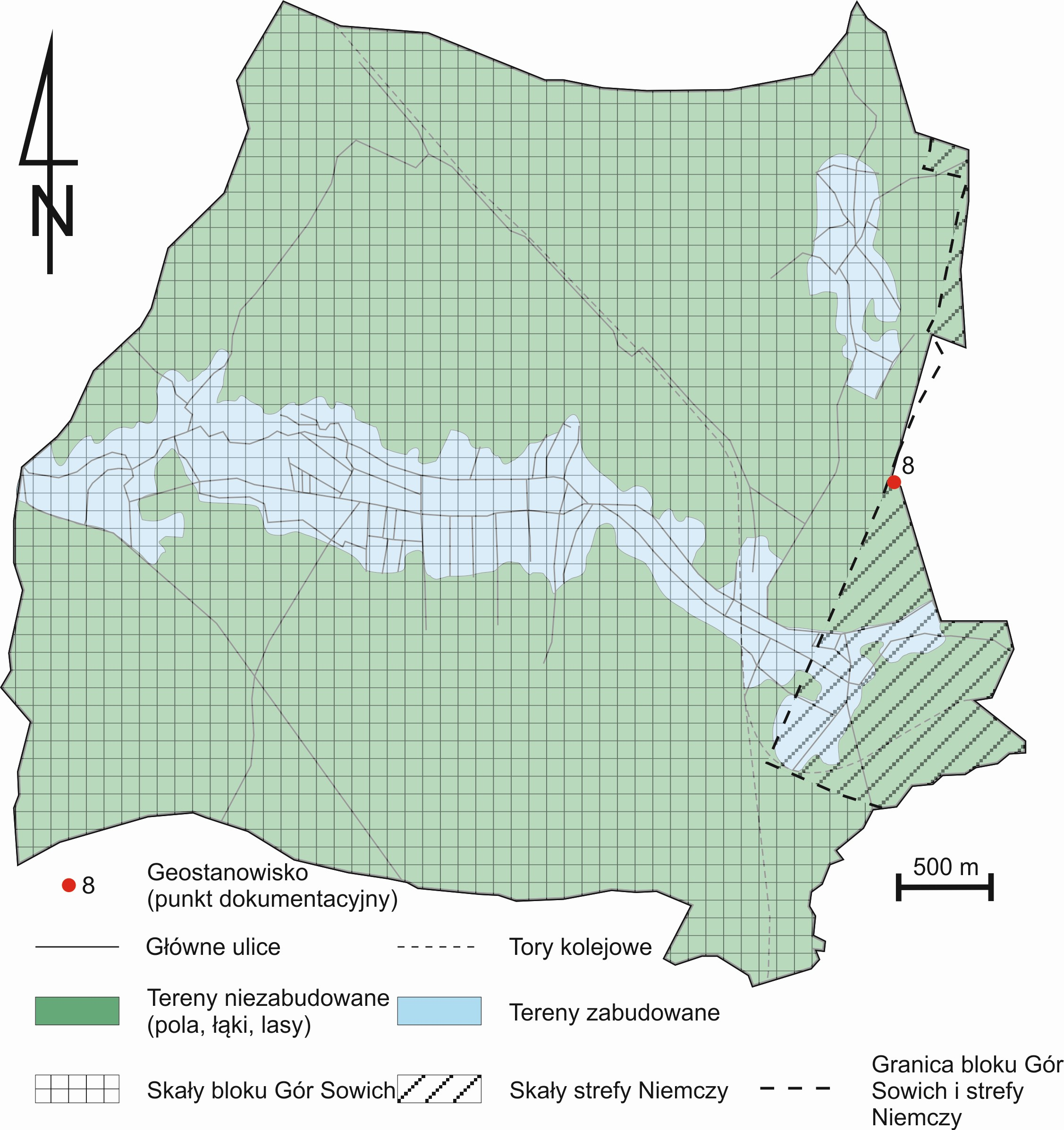 Załącznik 2A. Mapa przedstawiająca lokalizację geostanowiska nr 178 (8).