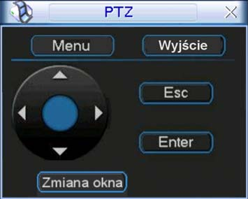OBSŁUGA REJESTRATORA Rys. 4-29. Okno funkcji dodatkowych kamery. Rys. 4-30. Bezpośredni dostępu do menu kamery.