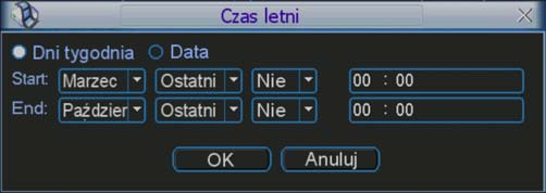 STRUKTURA MENU I OPIS DOSTĘPNYCH FUNKCJI Zdjęcie Czas letni Rys. 5-3. Menu Ogólne.