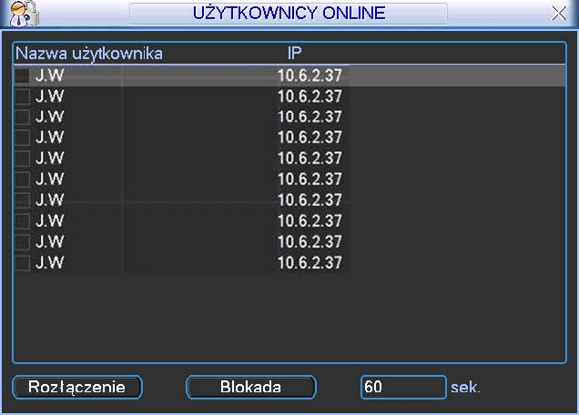 STRUKTURA MENU I OPIS DOSTĘPNYCH FUNKCJI Wersja oprogramowania systemowego Data produkcji Tutaj jest też możliwość dokonania aktualizacji oprogramowania jednakże z uwagi na duże ryzyko bezpowrotnego