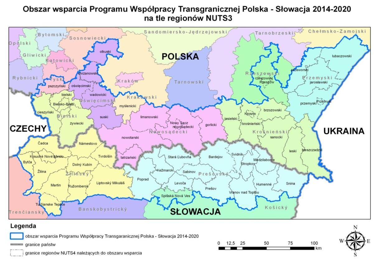 Mapa 1 Obszar wsparcia Programu 2. PODSTAWOWE WARUNKI UCZESTNICTWA W PROGRAMIE 2.1 Podmioty uprawione do składania wniosków Wnioski o dofinansowanie mogą składać: 1.
