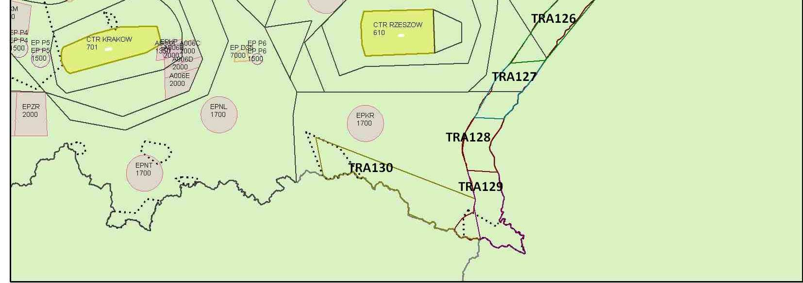 Rys. 1 Mapka poglądowa stref