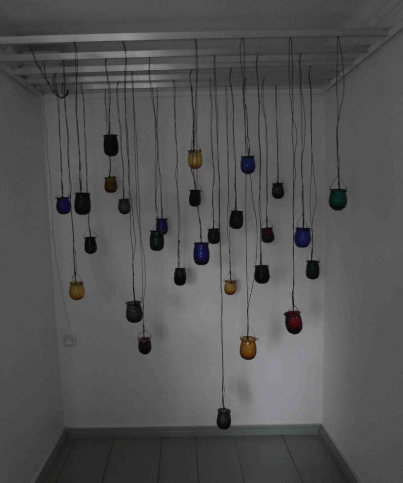 Iluminacja w Łazienkach Królewskich podczas