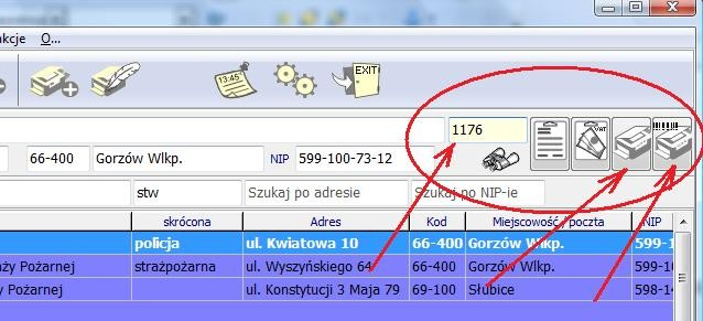 5. w pole Podaj nr klienta, które pojawi się wpisać numer docelowego klienta i wcisnąć klawisz Odszukaj klienta 6.