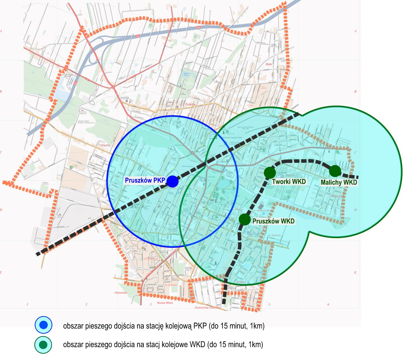 Plan zrównoważonego rozwoju publicznego transportu zbiorowego miasta Pruszków. 11 Dziennik Urzędowy Województwa Mazowieckiego 12 Poz.